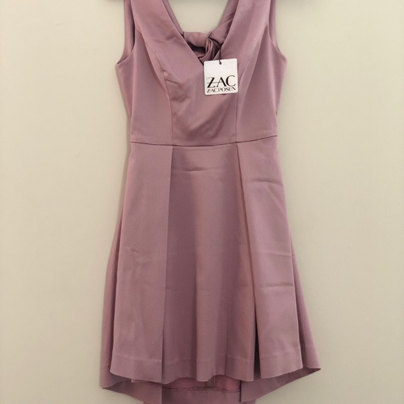 ZAC Zac Posen LESLIE Cocktail Dress in Blush - Picture 3 of 5